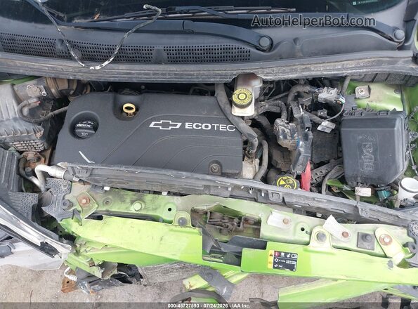 KL8CD6SA1GC612252 2016 CHEVROLET SPARK Green Вид ззаду