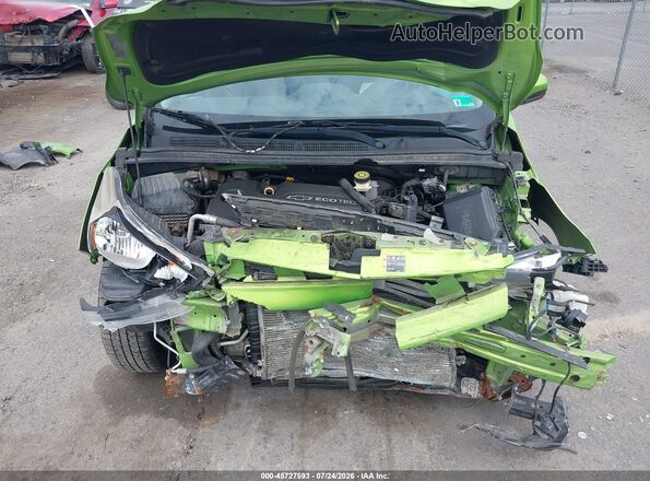 KL8CD6SA1GC612252 2016 CHEVROLET SPARK Green Вид щитка приладів