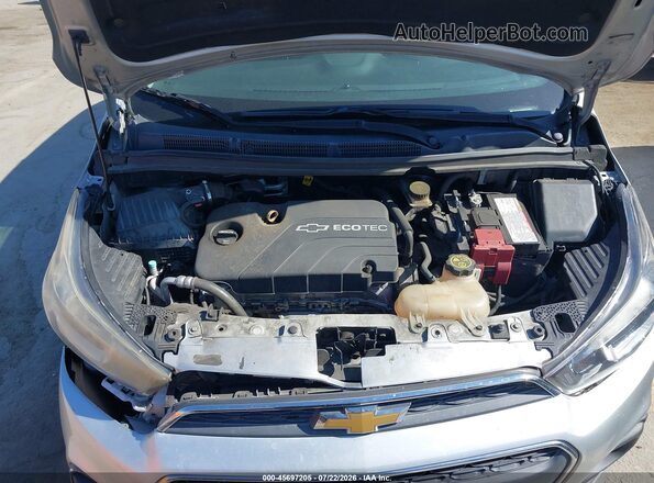KL8CD6SA1HC708786 2017 CHEVROLET SPARK Silver Rear view