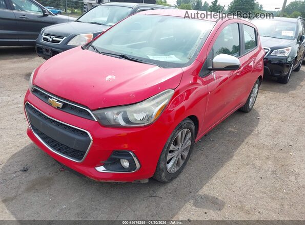 KL8CD6SA1HC741691 2017 CHEVROLET SPARK Red Vista tres cuartos delantera izquierda