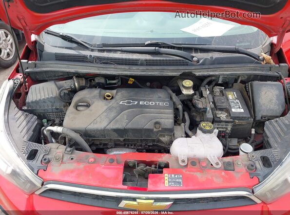 KL8CD6SA1HC741691 2017 CHEVROLET SPARK Red Vista trasera