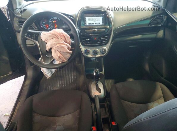KL8CD6SA1HC767014 2017 CHEVROLET SPARK Black Dashboard view