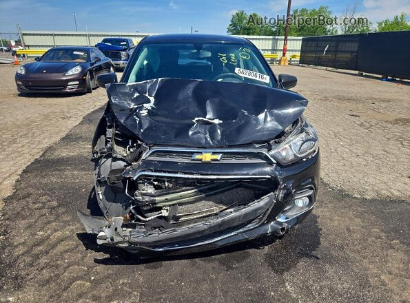 KL8CD6SA1HC767014 2017 CHEVROLET SPARK Black Front view