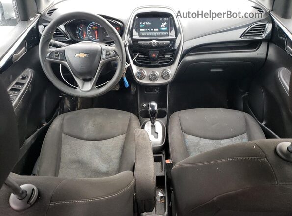 KL8CD6SA1JC465180 2018 CHEVROLET SPARK Silver Vista del salpicadero