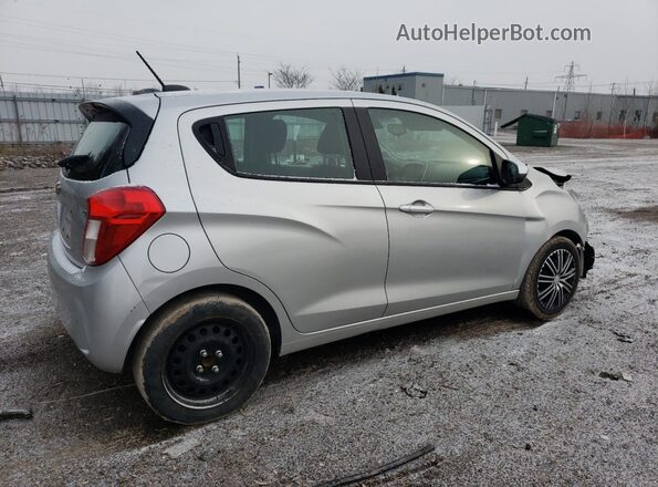 KL8CD6SA1JC465180 2018 CHEVROLET SPARK Silver Trasero derecho
