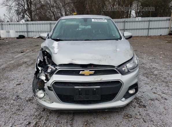 KL8CD6SA1JC465180 2018 CHEVROLET SPARK Silver Vista frontal