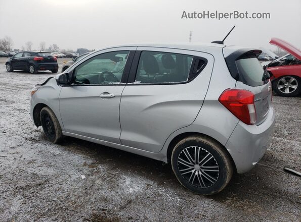 KL8CD6SA1JC465180 2018 CHEVROLET SPARK Silver Trasero izquierdo