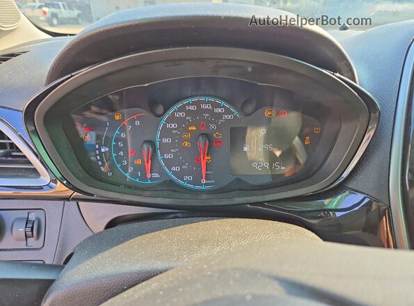 KL8CD6SA1KC713591 2019 CHEVROLET SPARK Turquoise Սարքավորումների վահանակի տեսք