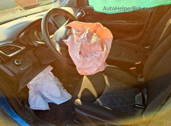 KL8CD6SA1KC713591 2019 CHEVROLET SPARK Turquoise Սալոնի դիմացի տեսք