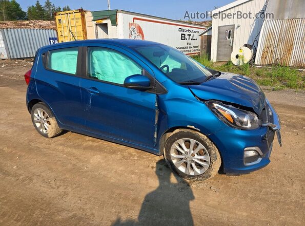 KL8CD6SA1KC713591 2019 CHEVROLET SPARK Turquoise Առջևի աջ