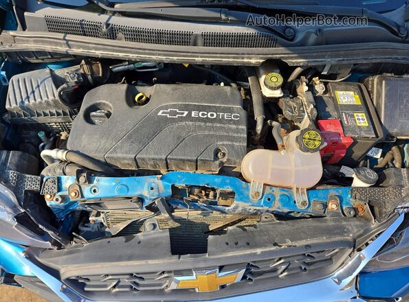 KL8CD6SA1KC713591 2019 CHEVROLET SPARK Turquoise Սալոնի հետևի տեսք