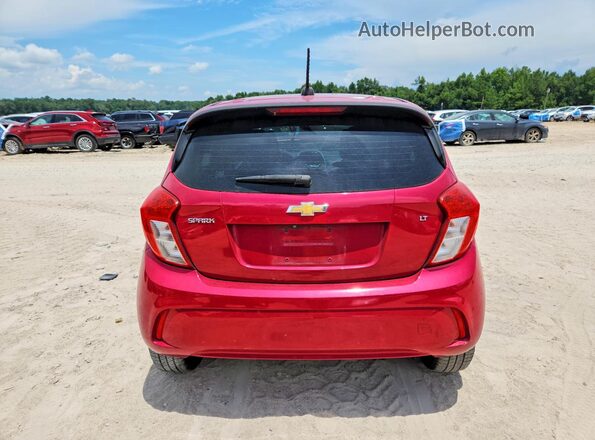 KL8CD6SA1KC763455 2019 CHEVROLET SPARK Red Vista trasera
