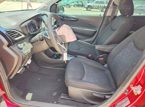 KL8CD6SA1KC763455 2019 CHEVROLET SPARK Red Vista interior delantera