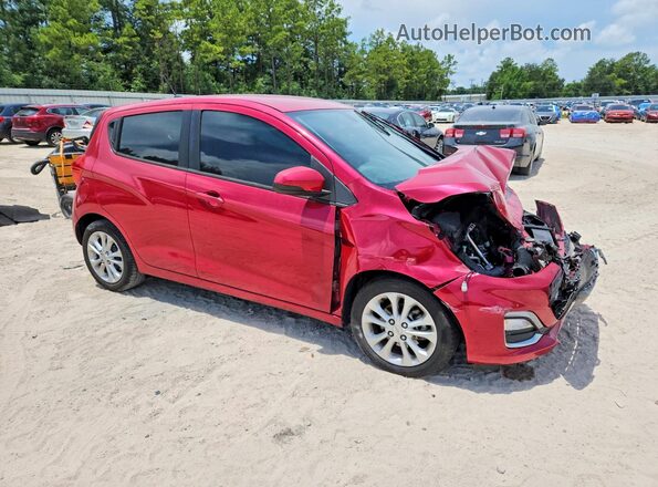 KL8CD6SA1KC763455 2019 CHEVROLET SPARK Red Delantero derecho