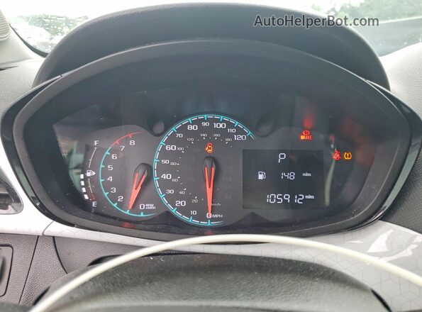 KL8CD6SA2HC752750 2017 CHEVROLET SPARK Turquoise Вид щитка приладів