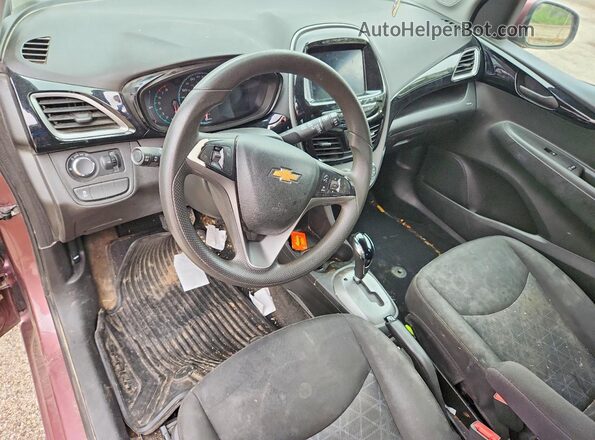 KL8CD6SA2KC757471 2019 CHEVROLET SPARK Pink წინა პანელის ხედი
