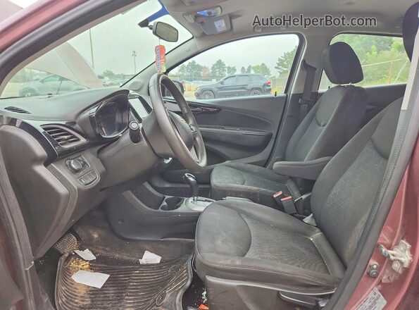 KL8CD6SA2KC757471 2019 CHEVROLET SPARK Pink წინა სალონის ხედი
