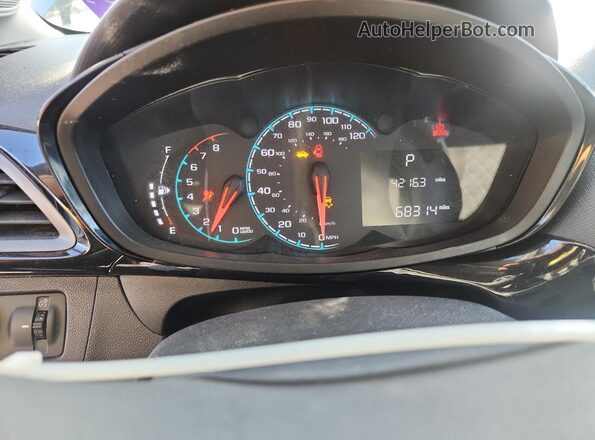 KL8CD6SA2MC730192 2021 CHEVROLET SPARK Black Սարքավորումների վահանակի տեսք
