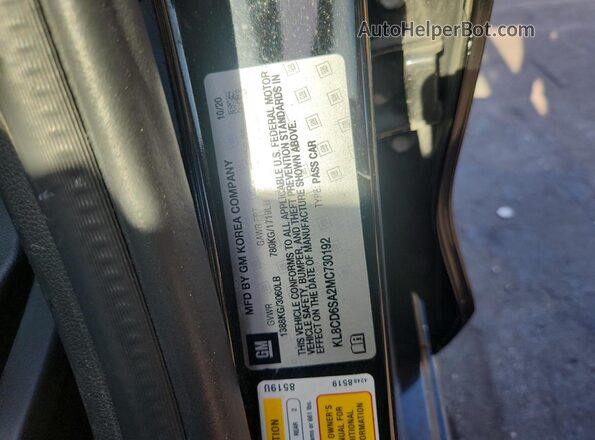 KL8CD6SA2MC730192 2021 CHEVROLET SPARK Black Շարժիչի բաժամունքի տեսք