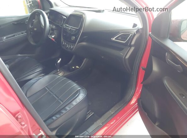 KL8CD6SA2MC746070 2021 CHEVROLET SPARK Red Widok wnętrza z przodu