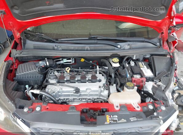 KL8CD6SA2MC746070 2021 CHEVROLET SPARK Red Widok z tyłu
