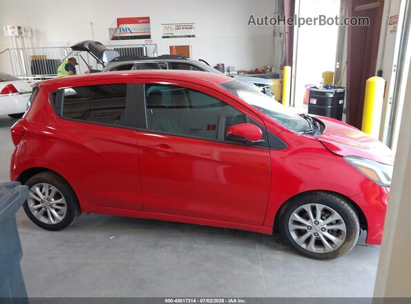 KL8CD6SA2MC746070 2021 CHEVROLET SPARK Red Widok wnętrza z tyłu