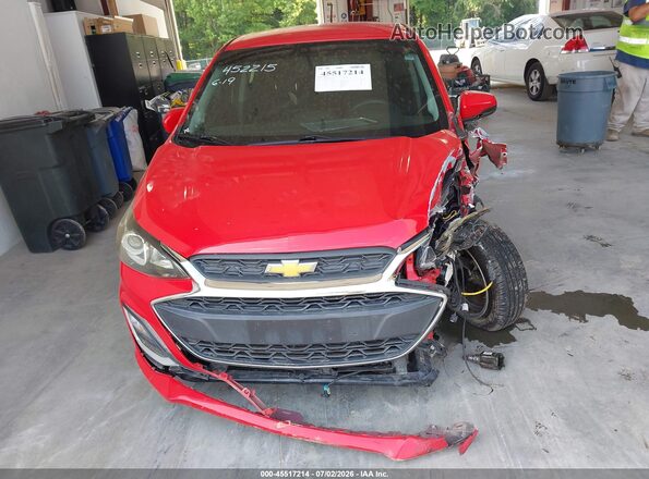 KL8CD6SA2MC746070 2021 CHEVROLET SPARK Red Widok zestawu wskaźników