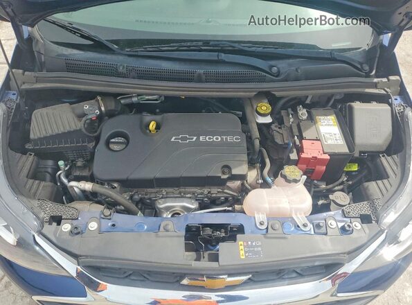 KL8CD6SA2NC030495 2022 CHEVROLET SPARK Blue Widok wnętrza z tyłu
