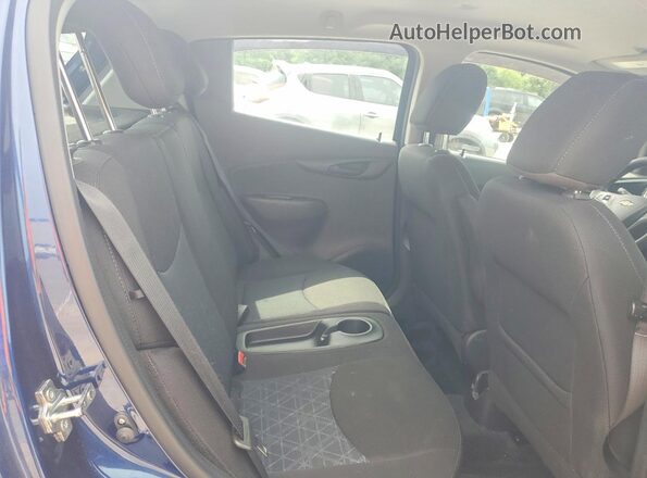 KL8CD6SA2NC030495 2022 CHEVROLET SPARK Blue Widok tylnych siedzeń