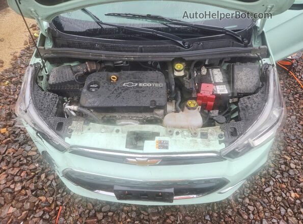 KL8CD6SA3HC750389 2017 CHEVROLET SPARK Green უკანა სალონის ხედი
