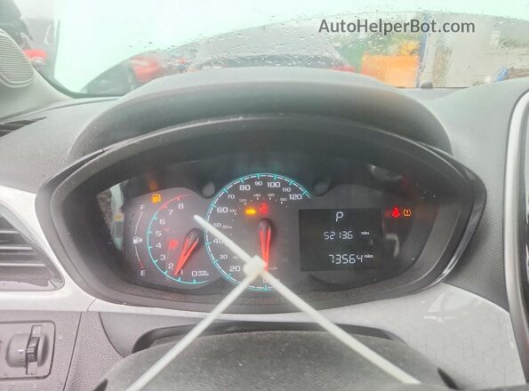 KL8CD6SA3HC750389 2017 CHEVROLET SPARK Green ხელსაწყოთა პანელის ხედი