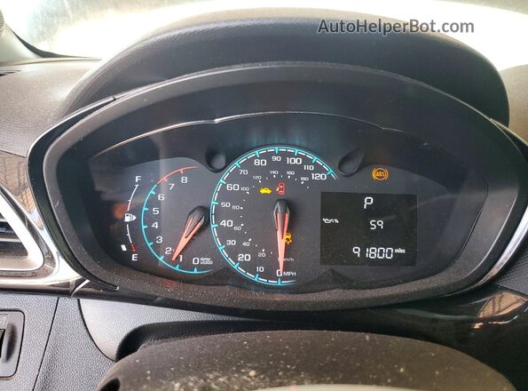 KL8CD6SA3LC474112 2020 CHEVROLET SPARK Gray Вид щитка приладів