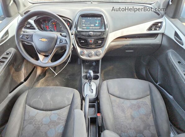 KL8CD6SA4GC586682 2016 CHEVROLET SPARK Blue Вид панелі приладів