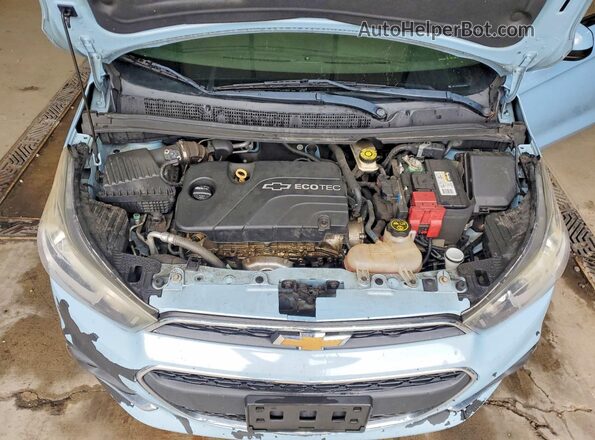 KL8CD6SA4GC586682 2016 CHEVROLET SPARK Blue Вид задньої частини салону