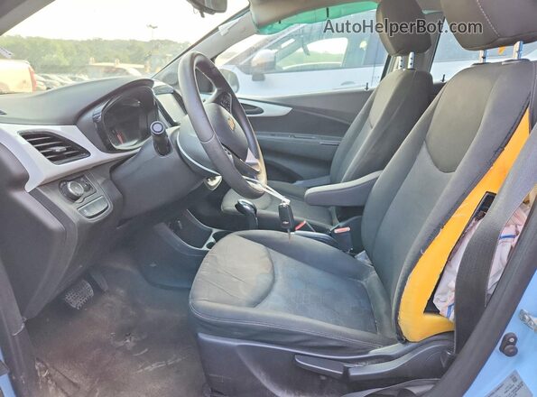 KL8CD6SA4GC586682 2016 CHEVROLET SPARK Blue Вид салону спереду
