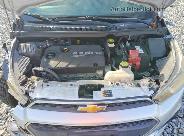 KL8CD6SA4HC741877 2017 CHEVROLET SPARK Silver Вид задньої частини салону