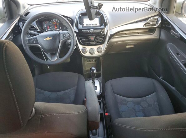KL8CD6SA4HC741877 2017 CHEVROLET SPARK Silver Вид панелі приладів