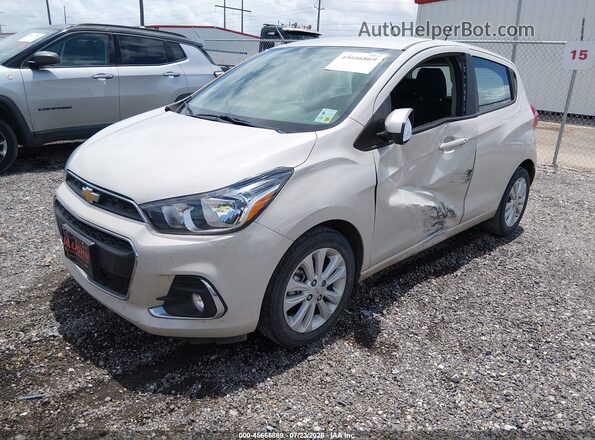 KL8CD6SA4JC454366 2018 CHEVROLET SPARK Beige Առջևի ձախ երեք քառորդ տեսարան