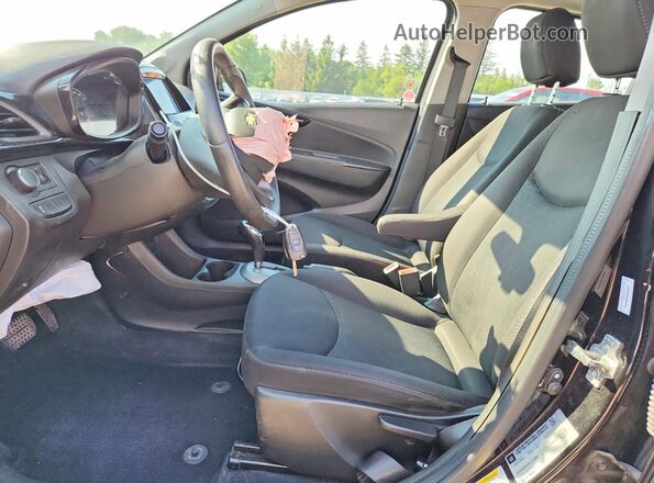 KL8CD6SA4KC734967 2019 CHEVROLET SPARK Black წინა სალონის ხედი