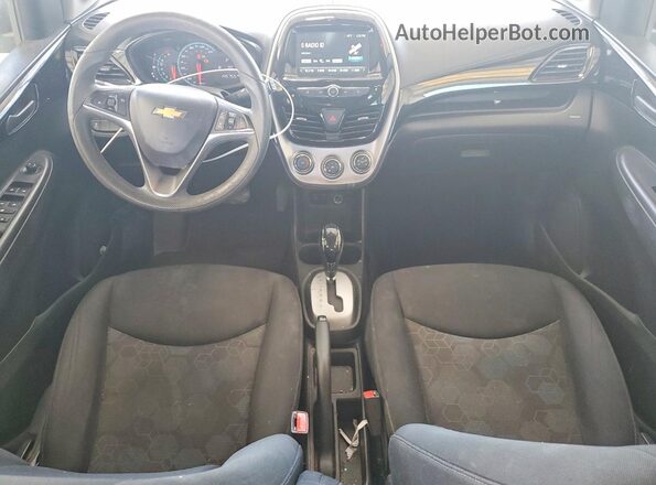 KL8CD6SA5GC613078 2016 CHEVROLET SPARK Black Առջևի վահանակի տեսք