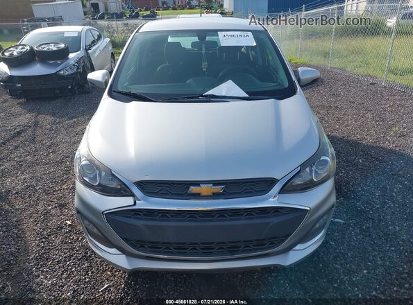 KL8CD6SA5LC430340 2020 CHEVROLET SPARK Silver Instrument cluster view