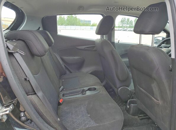 KL8CD6SA5MC706470 2021 CHEVROLET SPARK Black Widok tylnych siedzeń