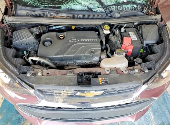 KL8CD6SA5MC733412 2021 CHEVROLET SPARK Purple Rear interior view