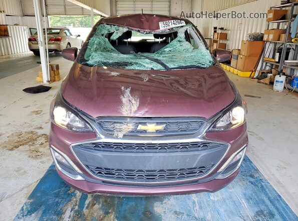 KL8CD6SA5MC733412 2021 CHEVROLET SPARK Purple Front view