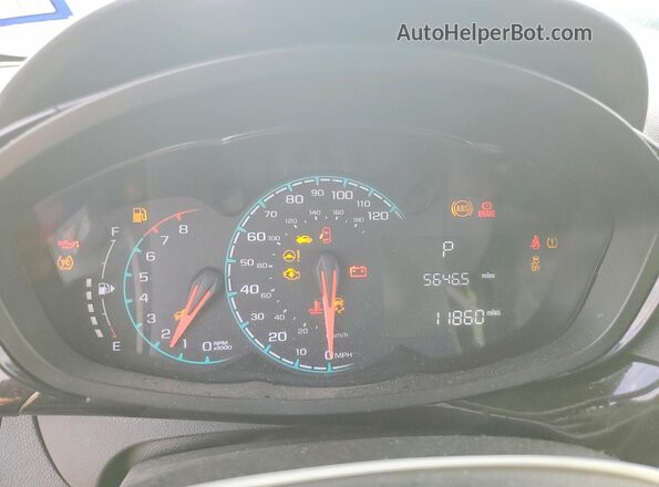 KL8CD6SA5NC036632 2022 CHEVROLET SPARK Синий Вид щитка приборов