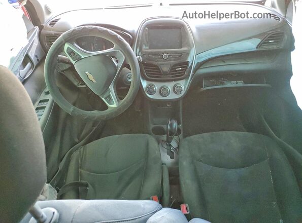 KL8CD6SA6GC571584 2016 CHEVROLET SPARK Red Вид панелі приладів