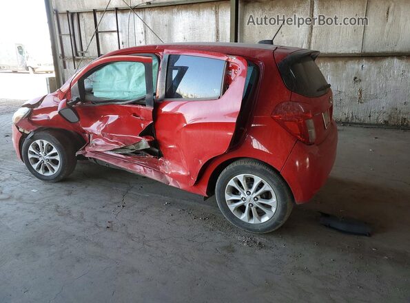 KL8CD6SA6GC571584 2016 CHEVROLET SPARK Red Задня ліва чверть