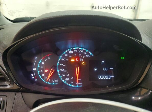 KL8CD6SA6HC749950 2017 CHEVROLET SPARK Черный Вид щитка приборов