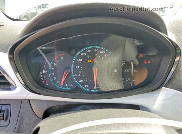KL8CD6SA6JC459326 2018 CHEVROLET SPARK Белый Вид задних сидений