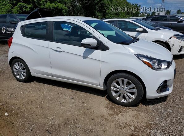 KL8CD6SA6JC459326 2018 CHEVROLET SPARK Белый Передняя правая четверть